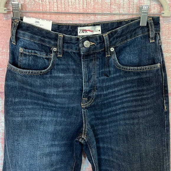 ZARA Jeans Women's High Rise Slim  NWT - Picture 6 of 8